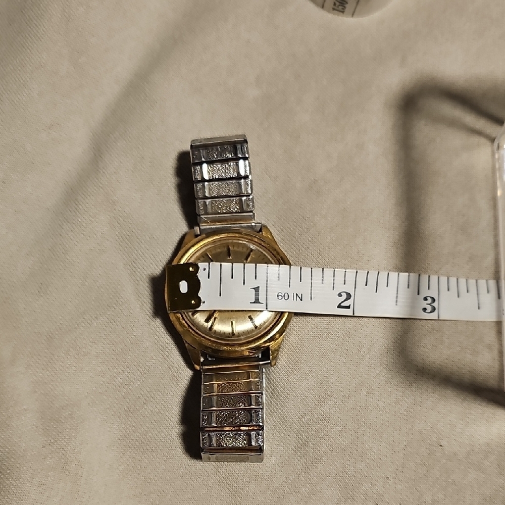 VTG 1979 Timex Automatic Viscount Day Date WR  Watch. Needs Bateries - Picture 8 of 8